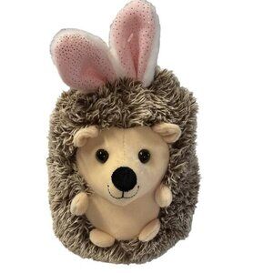 Walmart Plush Hedgehog Stuffed Animal Teddy Bear Bunny Rabbit Ears 12"